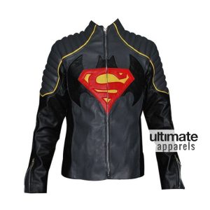 Batman Vs Superman Black Leather Jacket