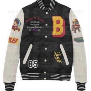 Bobby Tarantino Black And White Varsity Jacket