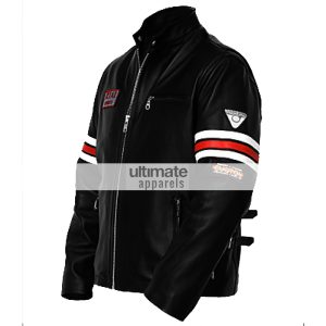House MD Dr Gregory House Hugh Laurie Black Motorcycle Jacket