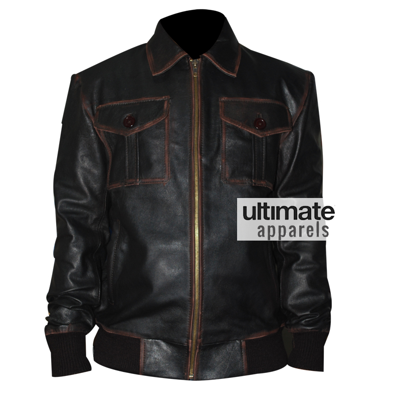 Once Upon A Time Jamie Dornan (Sheriff Graham Humbert) Black Bomber Jacket