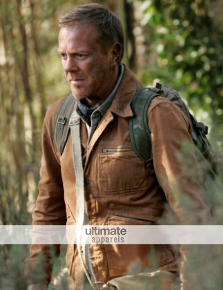 24 Redemption Film Jack Bauer Brown Soft Leather Jacket