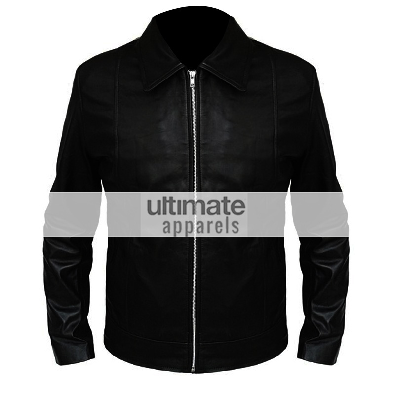Californication Hank Moody Black Leather Jacket