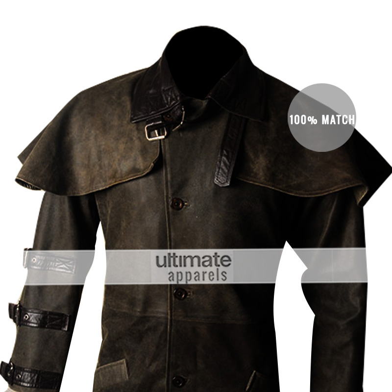 Hellboy Ron Perlman Trench Replica Jacket Costume