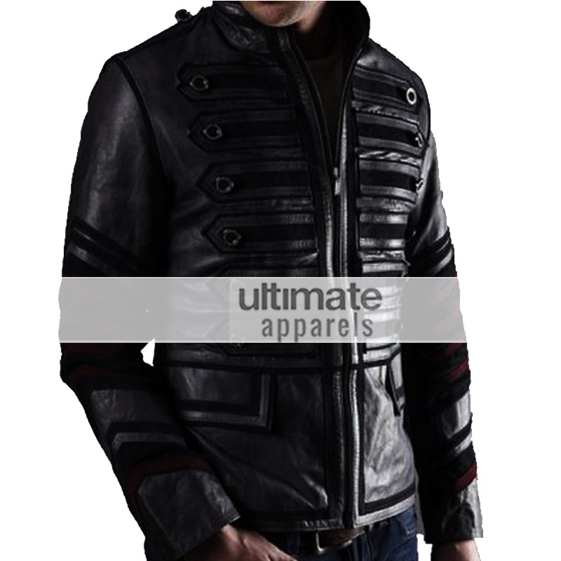 Military-men-moto-black-leather-biker-jackets