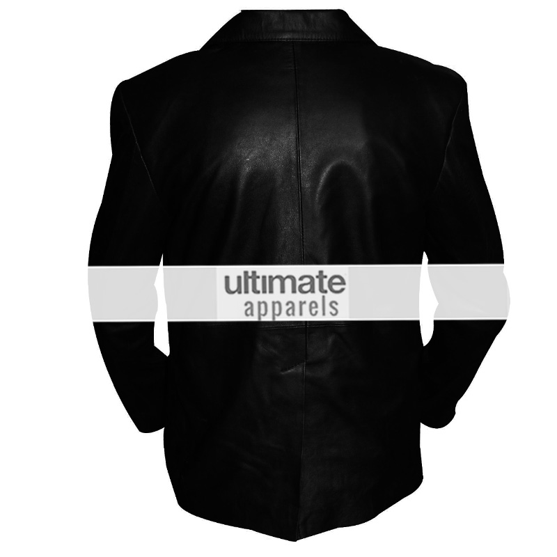 Vintage-men-black-leather-2-button-jacket
