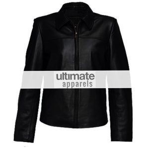 Ultimate Designers Women Black Elegant Leather Jacket
