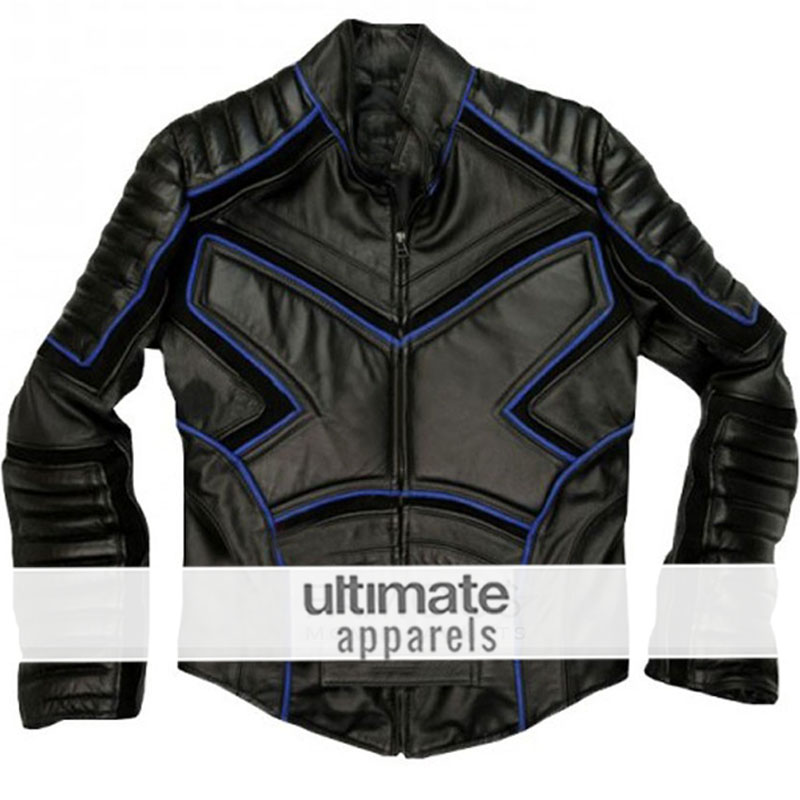 X-Men 2 Team Wolverine Iceman Black Jacket Costume