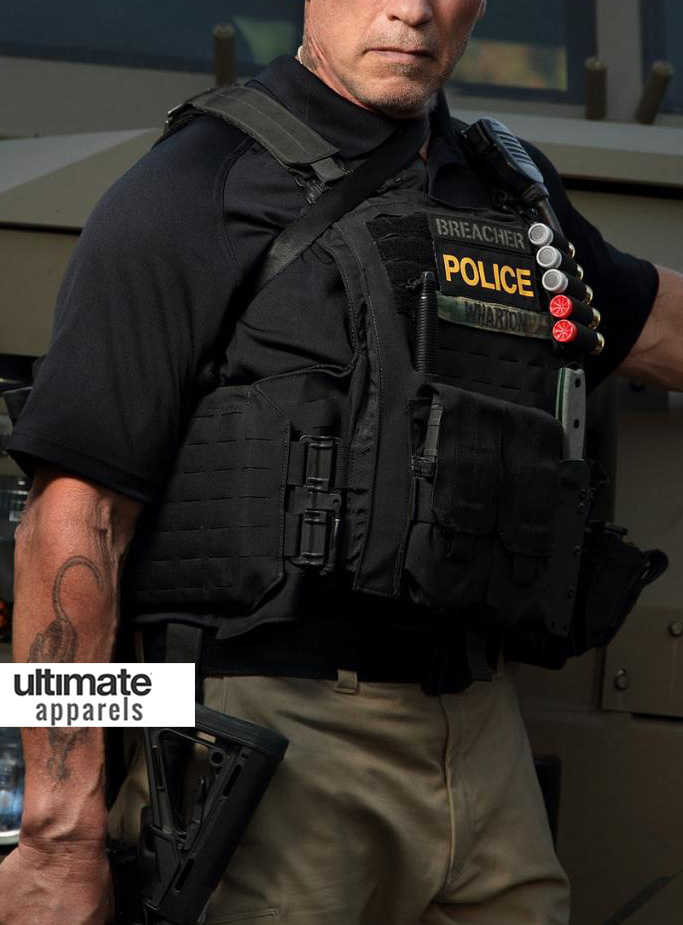 Sabotage Arnold Schwarzenegger John 'Breacher' Wharton Vest