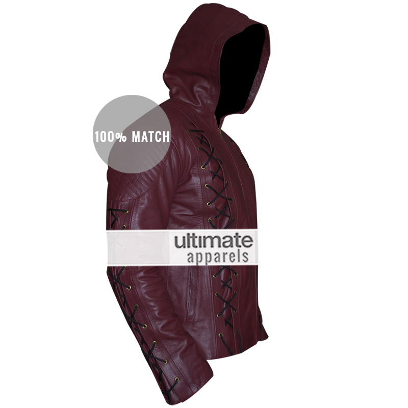Arrow Season 3 Colton Haynes (Roy Harper) Red Jacket Costume
