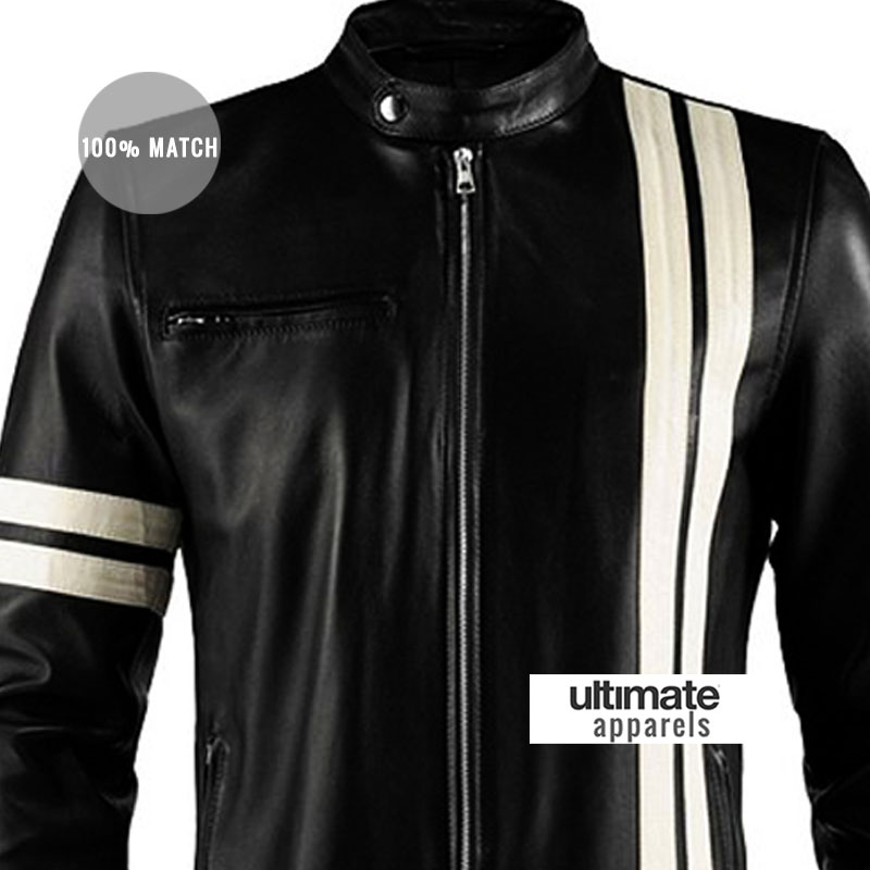 Driver San Francisco John Tanner Black Leather Jacket