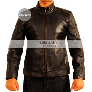 Red 2 Bruce Willis (Frank Moses) Black Men's Jacket