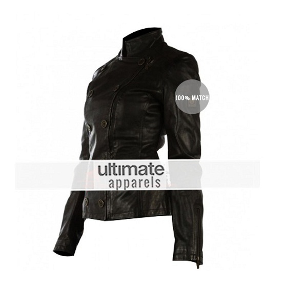 Twilight Saga Breaking Dawn Bella Swan Black Jacket
