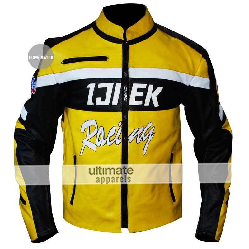 Dead Rising 2 Chuck Ijiek Greene Racing Yellow Hunting Jacket