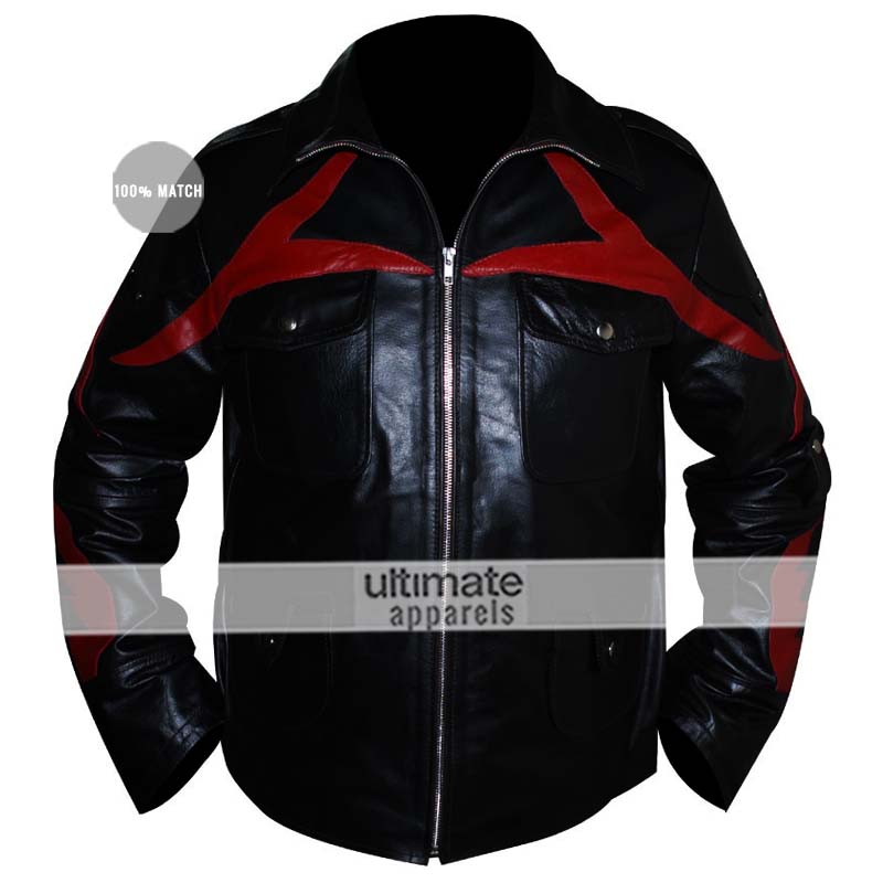 Prototype 2 Sgt James Heller Replica Black Leather Jacket