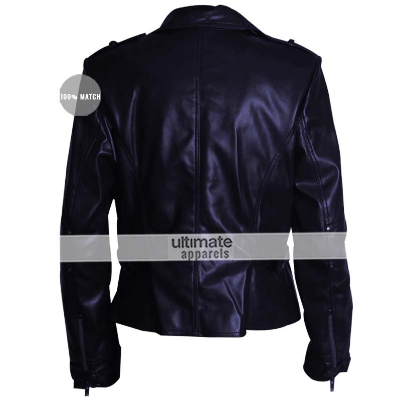 Slim-fit-navy-blue-womens-leather-jacket-sale