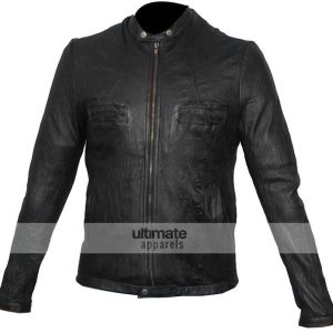 17 Again Zac Efron Oblow Black Leather Jacket