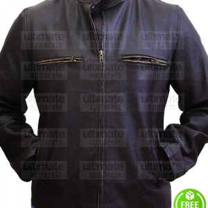 Rescue Me Tommy Gavin Brown Leather Jacket