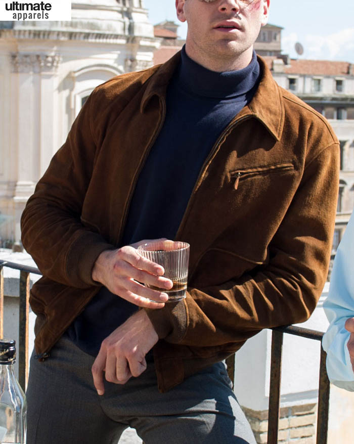 Armie Hammer The Man from Uncle Brown Jacket