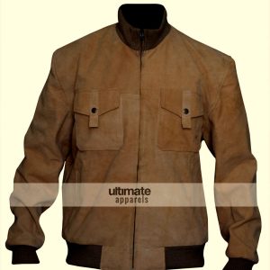 San Andreas Dwayne Johnson Brown Bomber Jacket