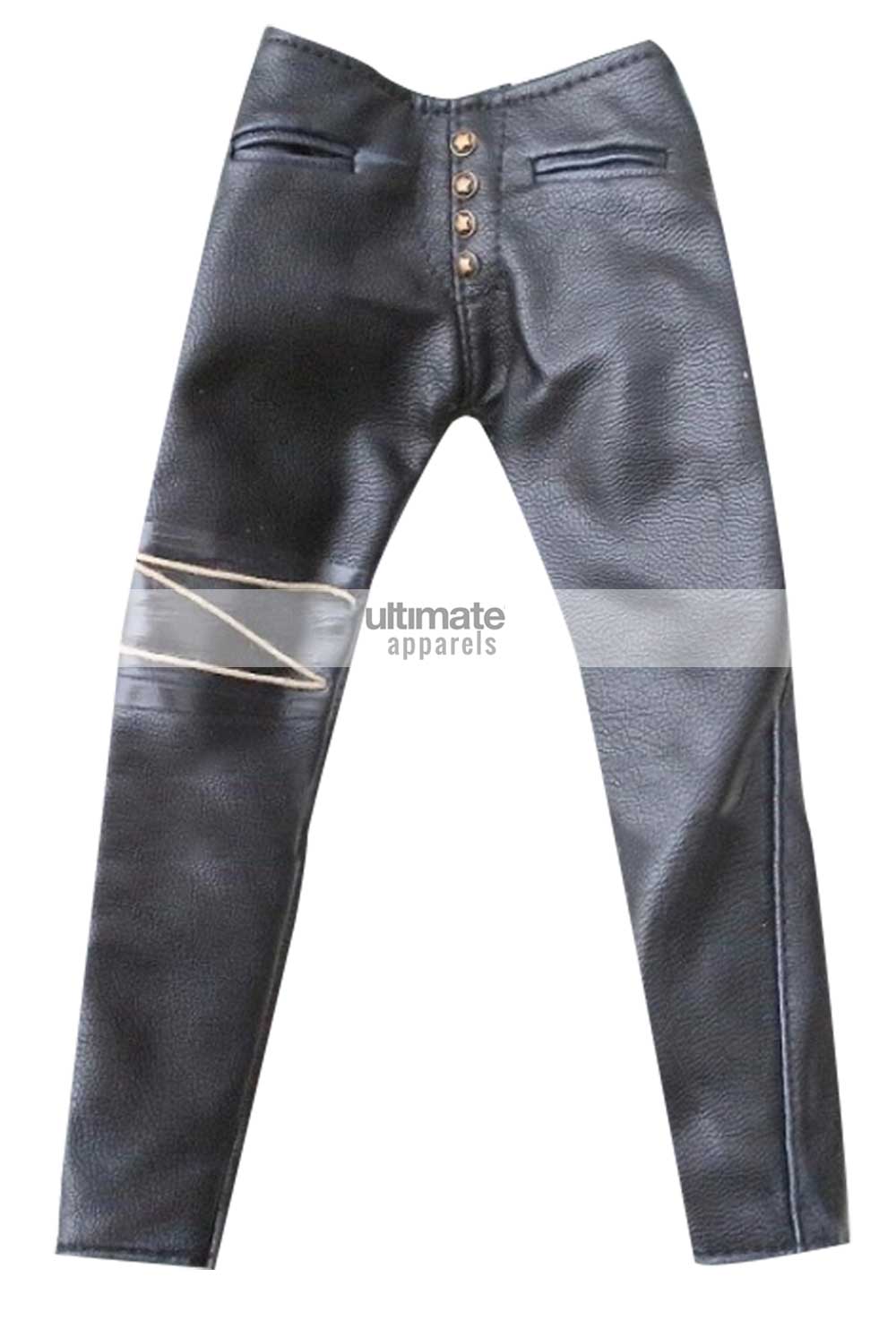The Crow Movie Leather Costume Pant