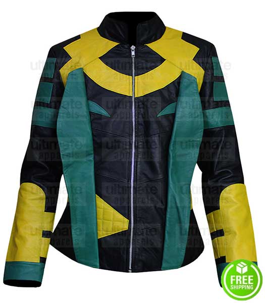 AVENGERS TOM HIDDLESTON (LOKI) LEATHER COSTUME JACKET