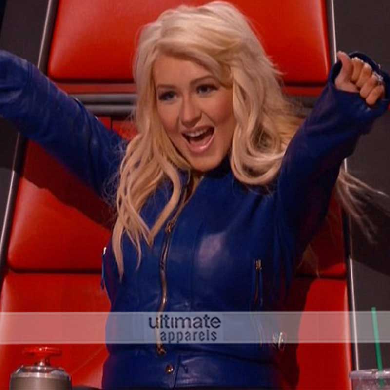 Christina Aguilera Leather Jacket (On The Voice)