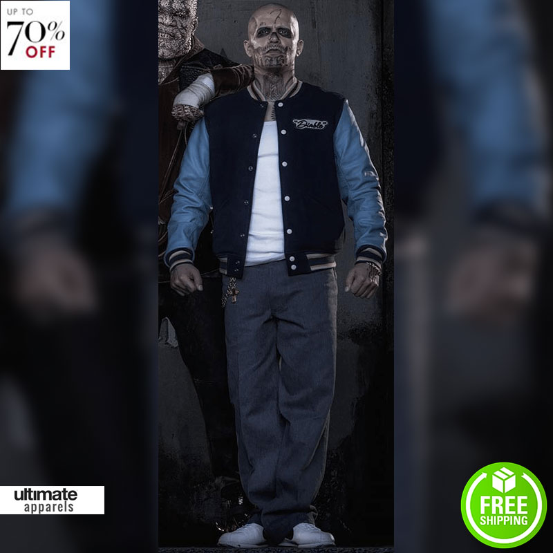 Jay Hernandez Suicide Squad Bomber Baseball Jacket