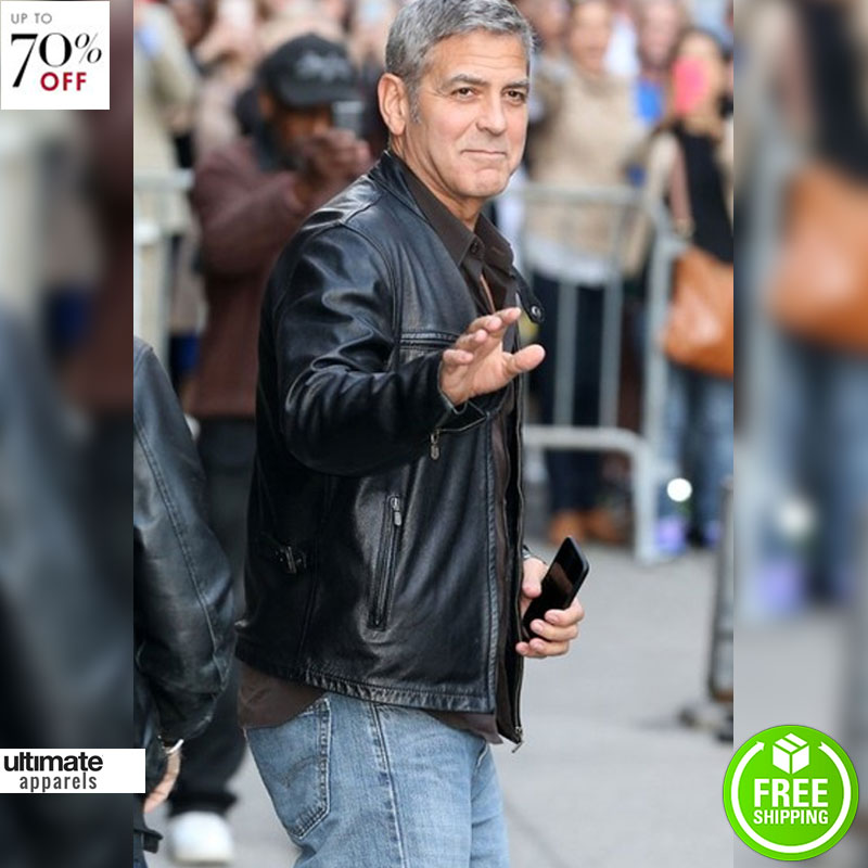 Late-show-with-letterman-george-clooney-black-jacket-men-wear