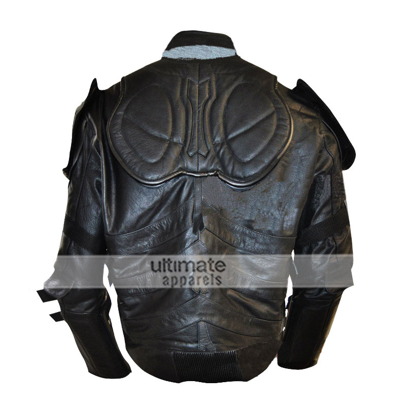 New-Batman-Dawn-Of-Justice-Metal-Style-Armour-Black-Jacket