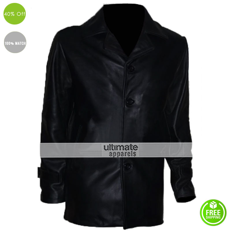 Taken 2 Liam Neeson Black Leather Jacket