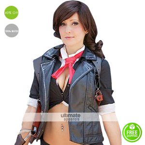 Women Booker Dewitt Bioshock Infinite Cosplay Costume Vest