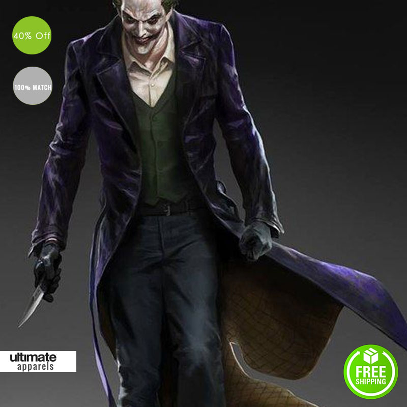 Batman Arkham Knight Origins Joker Cosplay Costume