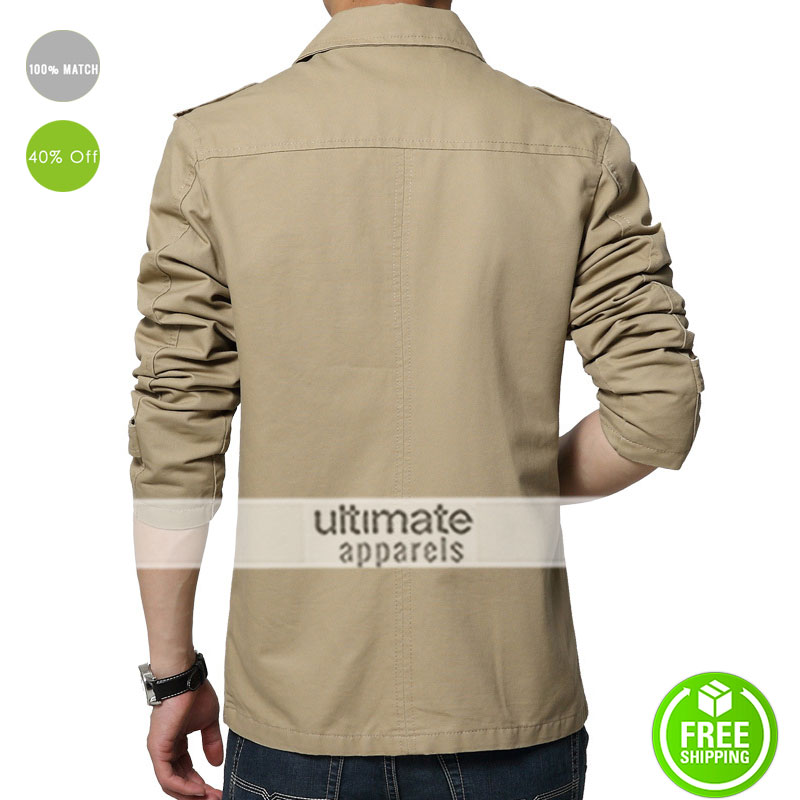 Business-Style-Classic-Khaki-Winter-Military-Men-Coat