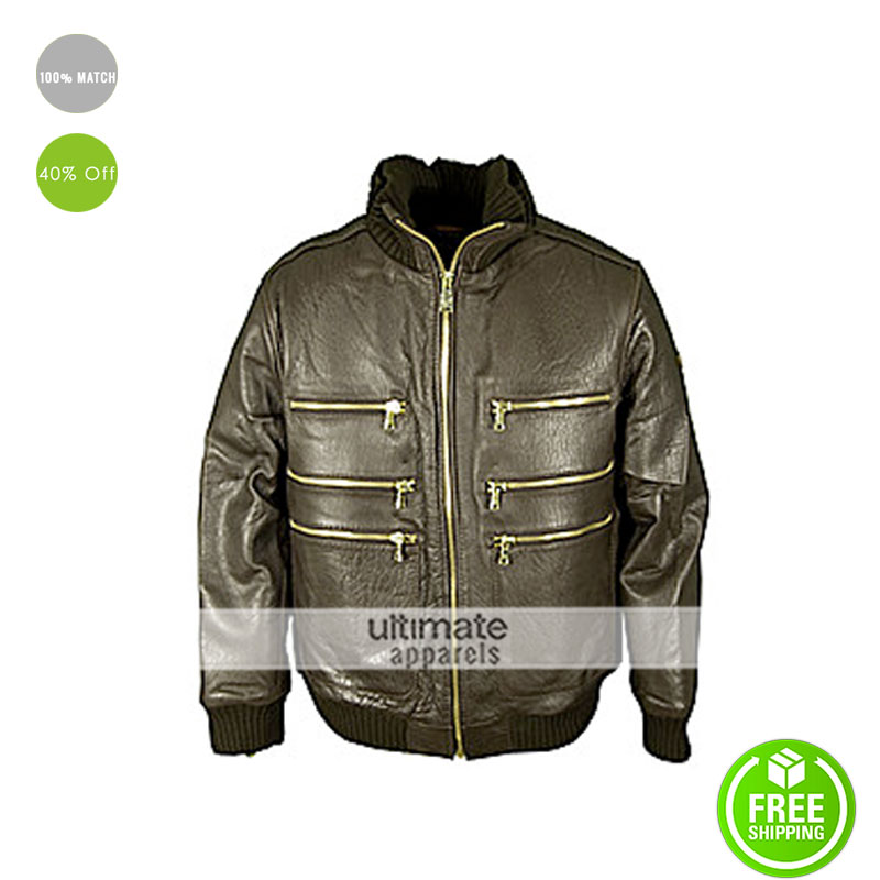 Swizz-Beatz-In-Schott-Multi-Pocket-Lambskin-Bomber-Jacket