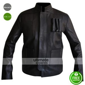 Star Wars Han Solo Force Awakens Leather Jacket