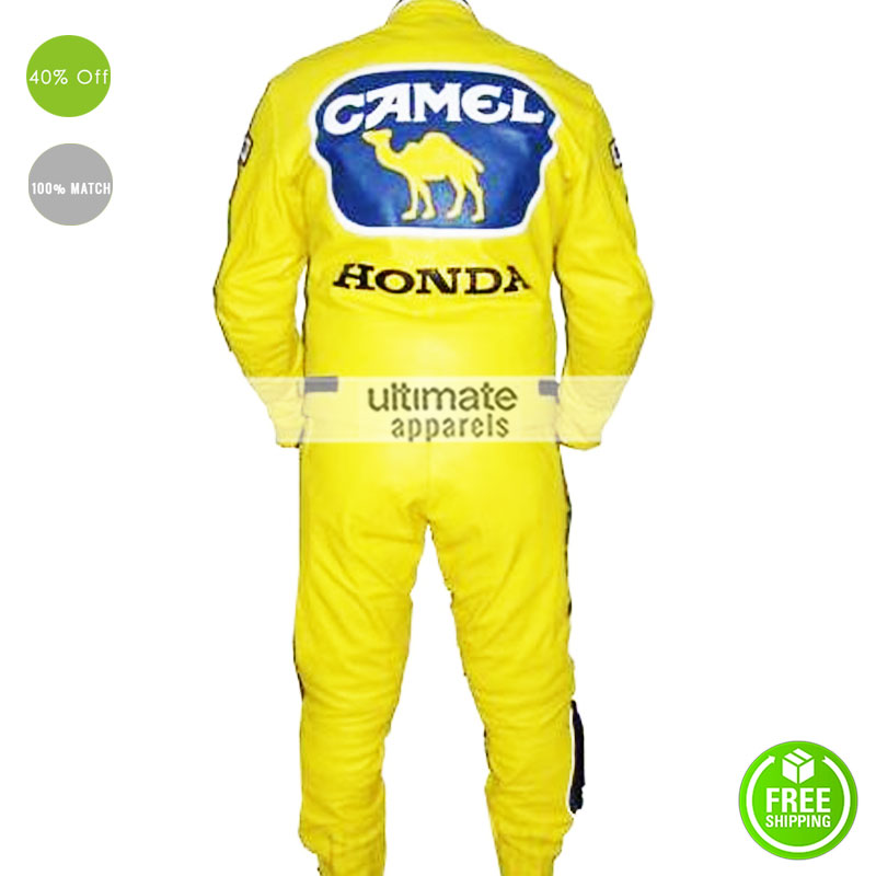 Honda-Camel-Yellow-Motorcycle-Racing-Leather-Suit-Jacket