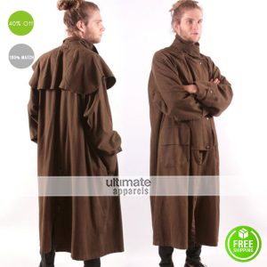 Marlboro Classics Vintage Steampunk Men Long Coat