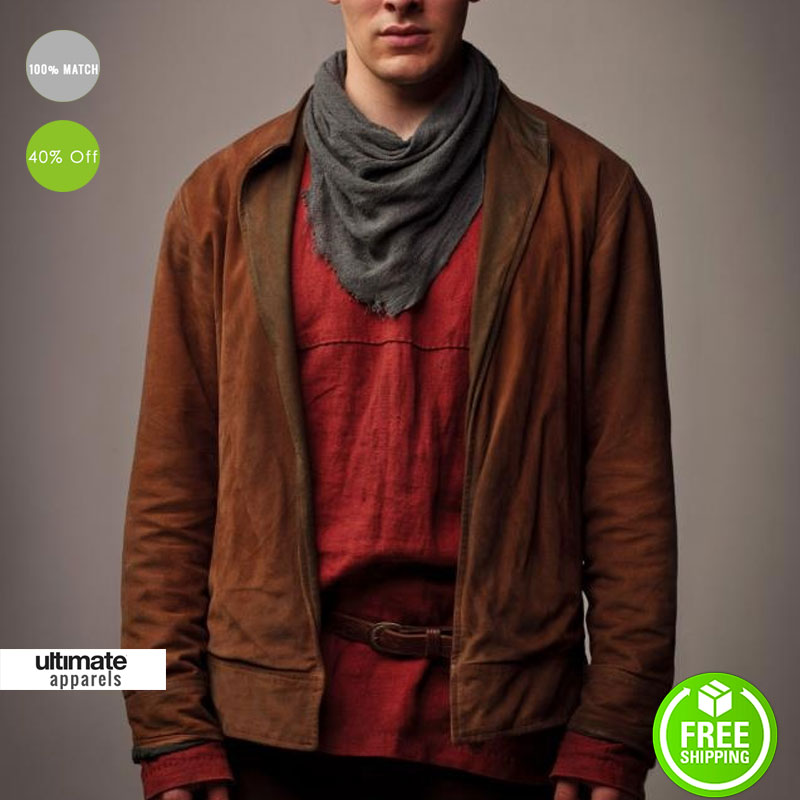 Merlin Colin Morgan (Marlin) Brown UK Costume Jacket