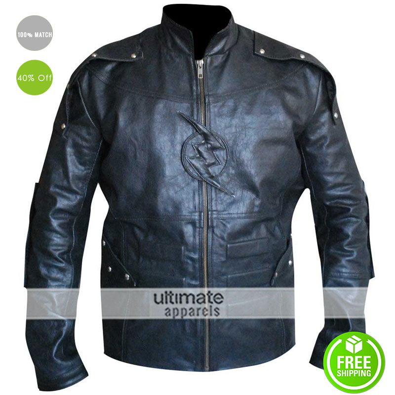The-Reverse-Flash-Lightning-Genuine-Leather-Jacket