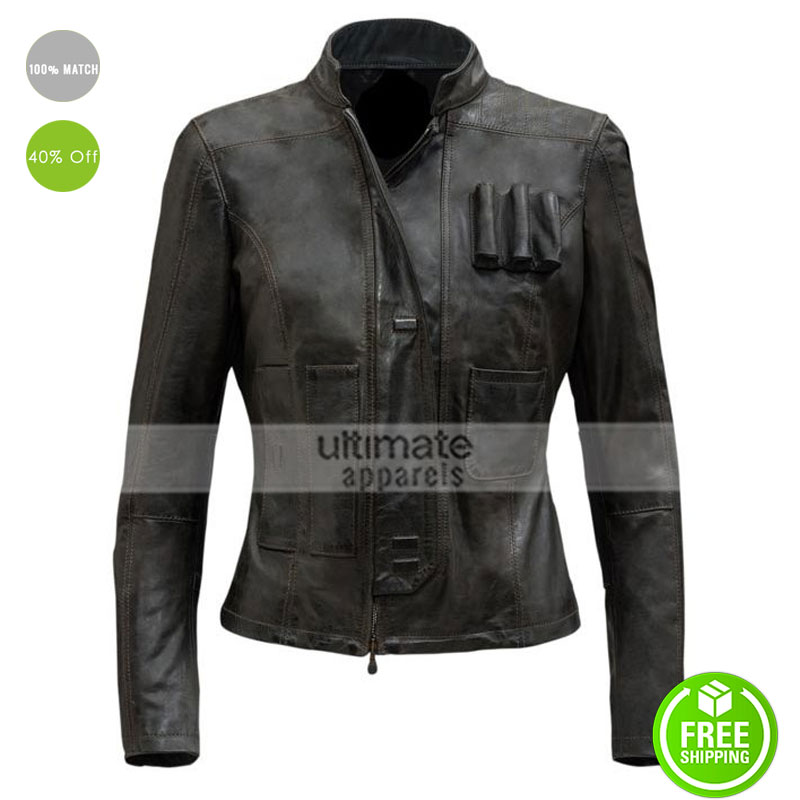 Star Wars Force Awakens Han Solo Women Jacket