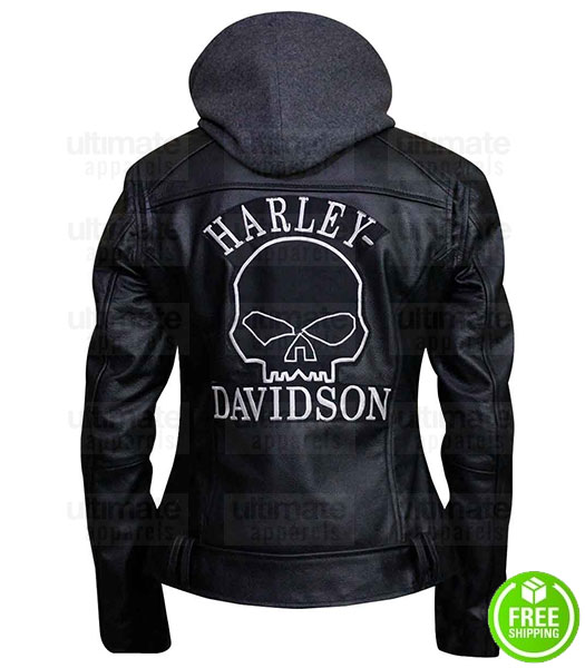 Women-Harley-Davidson-Reflective-Skull-Biker-Jacket