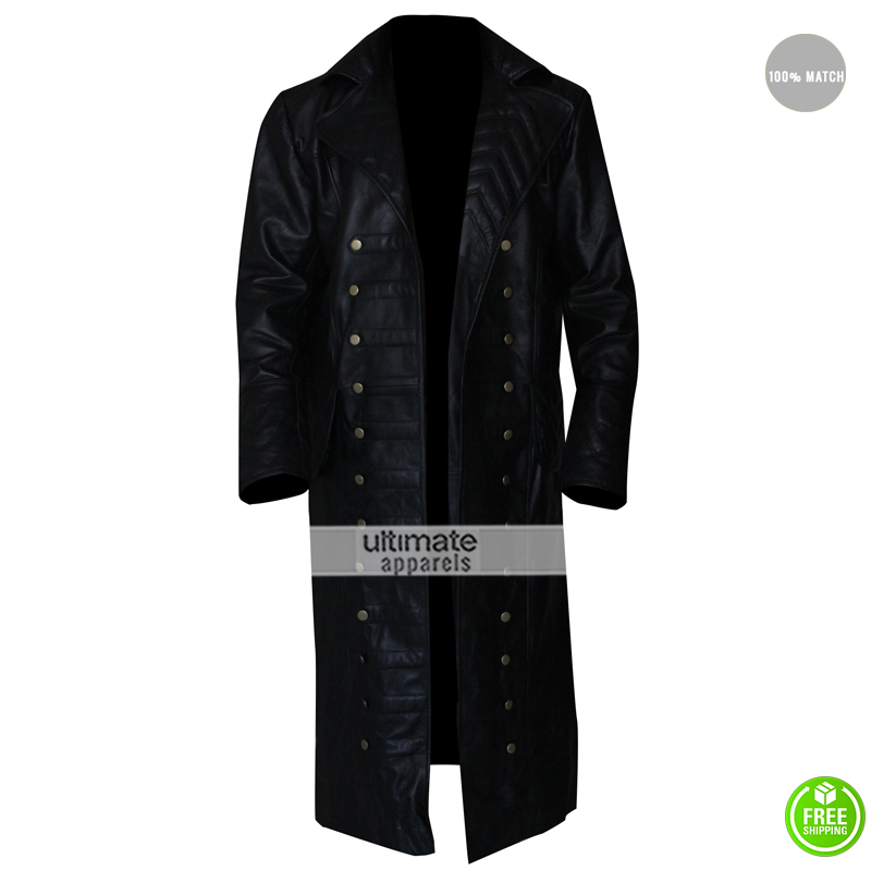Once Upon A Time Captain Hook Trench Coat Costume