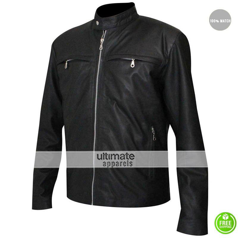 Stormbreaker Alex Pettyfer (Alex Rider) Black Jacket