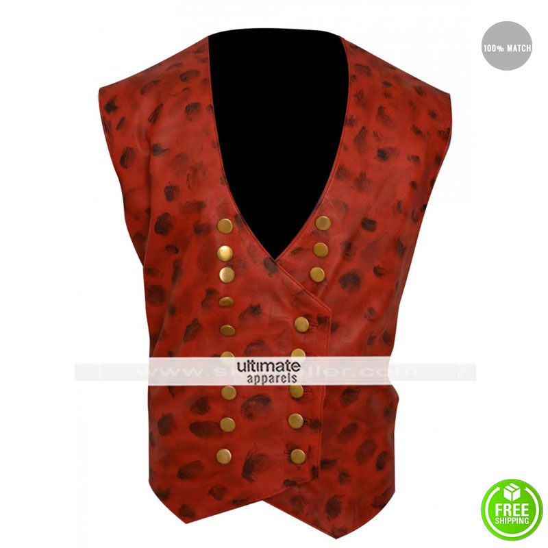 Once Upon A Time Captain Hook Red Vest
