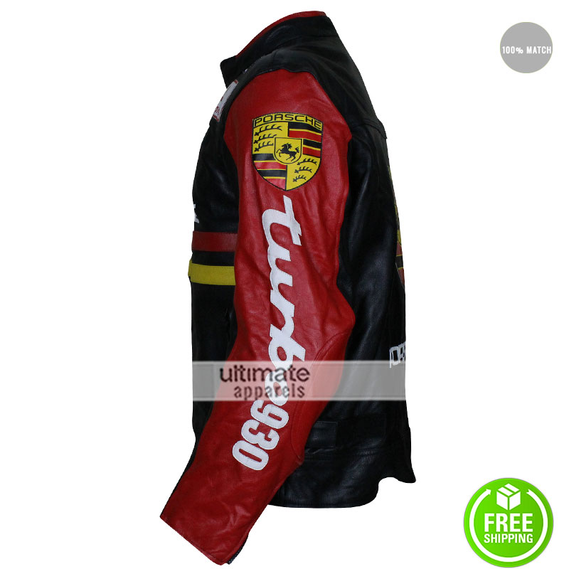 Porsche-Black-930-Turbo-Patches-Jackets