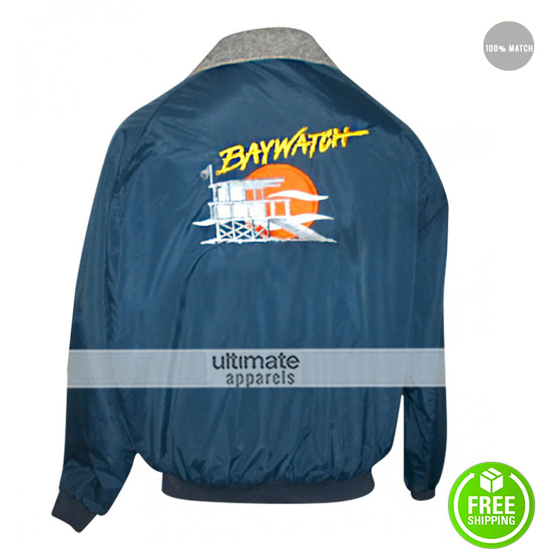 Baywatch-TV-Series-David-Hasselhoff-Classic-Bomber-Jacket