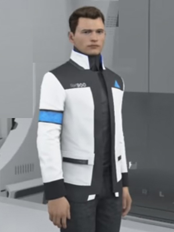 Detroit Become Human Upgraded Connor Android Rk900 Leather Jacket