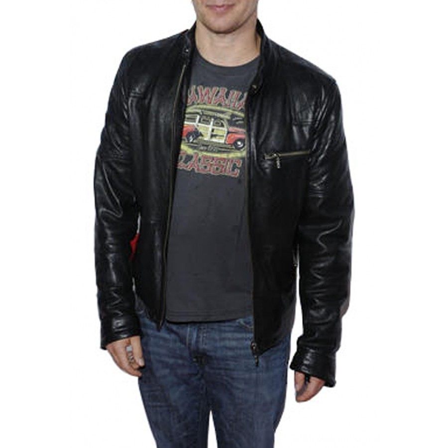 Craig Laggies Movie Sam Rockwell Leather Jacket