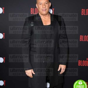 BLOODSHOT PREMIERE VIN DIESEL (RAY GARRISON) BLACK COAT