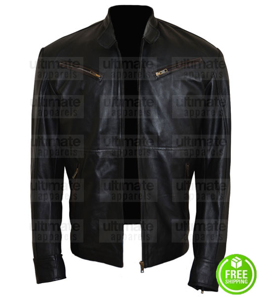 THE MORTAL INSTRUMENTS KEVIN ZEGERS (ALEC LIGHTWOOD) LEATHER JACKET
